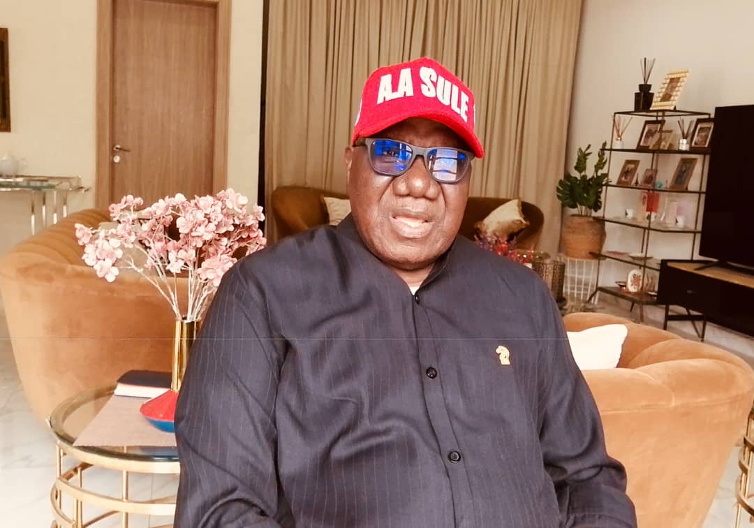 Chief Philip Dada, former SSG in Nasarawa state during an interview with journalists in Karu LGA.