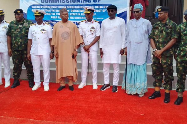 Oborevwori Reaffirms Security Partnership as Kokori Union Secretariat Is Inaugurated Oborevwori Reaffirms Security Partnership as Kokori Union Secretariat Is Inaugurated