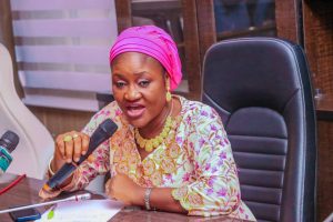 Dr. Hajarat Danyaro Ibrahim, the female lawmaker representing Nasarawa Central constituency at the Nasarawa State House of Assembly