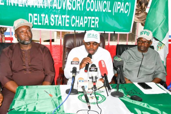 Delta IPAC Condemns Omo-Agege’s ‘One Million Man March,’ Warns Against Political Violence Delta IPAC Condemns Omo-Agege’s ‘One Million Man March,’ Warns Against Political Violence