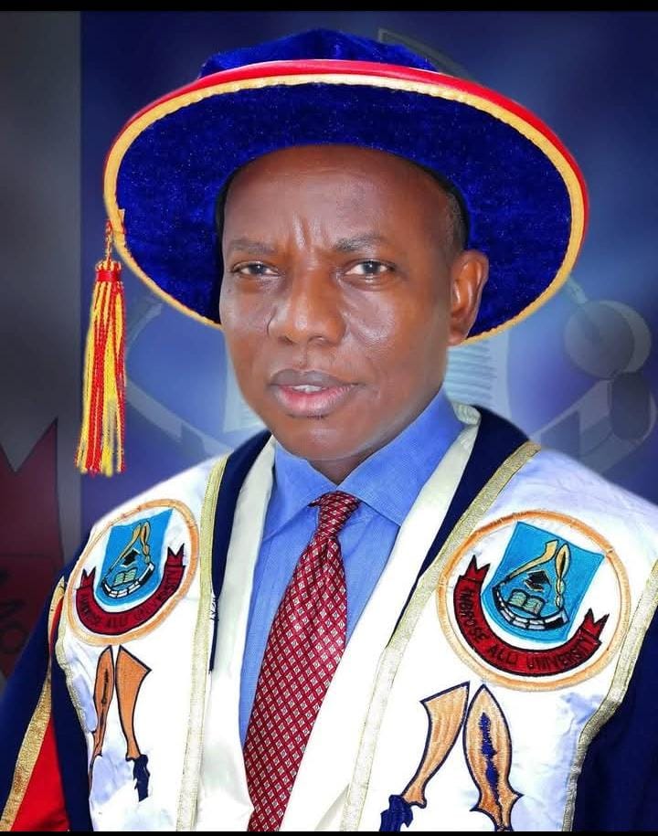 The Vice Chancellor, Ave Maria University, Piyanko, Prof. Ignatius Onimawo