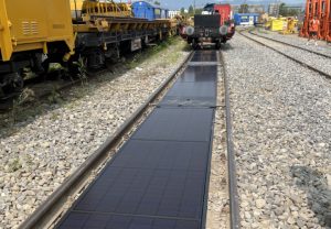 Switzerland generates electricity from railway tracks