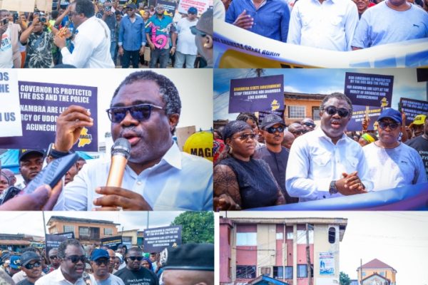 Anambra YPP Guber candidate, Paul Chukwuma, joins peaceful march against Udogachi, SASA operatives Anambra YPP Guber candidate, Paul Chukwuma, joins peaceful march against Udogachi, SASA operatives