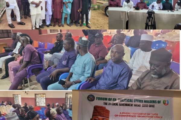 2027: Forum of Ex-political appointees 21 LGAd (2013-2016) backs Gov Ododo 2nd term bid 2027: Forum of Ex-political appointees 21 LGAd (2013-2016) backs Gov Ododo 2nd term bid