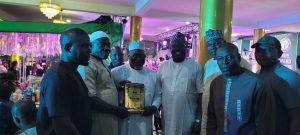 Barrister Muhammed Tanko Musa Osuku and Hon Idrees Aliyu Maikudi (L) and Hon (Barr.) Ndakwo Abdulrahman Tanko