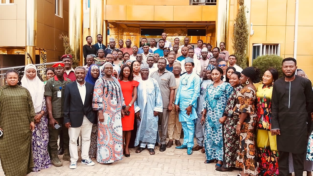 Participants at the stakeholders meeting organized by NHIA in Nasarawa state.