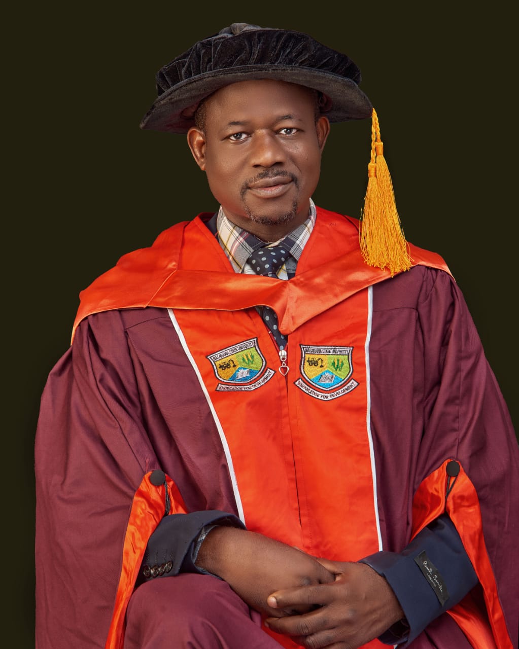 The Dean, Faculty of Arts, Nasarawa State University Keffi. Prof. Adams Ayuba Binchi.