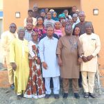 The Commissioner for Health, Dr. Gaza Gwamna in a group photograph with other principal dignitaries and participants.