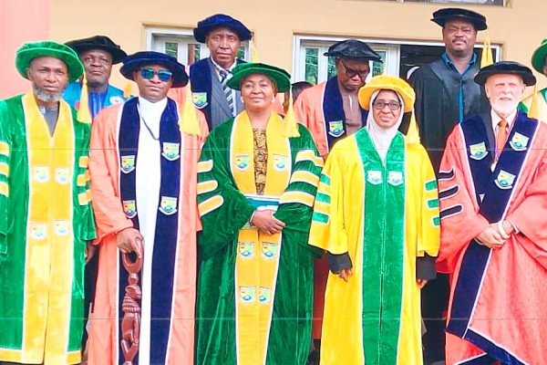 European Psychologist Prof. Pawel Boski Delivers 54th Inaugural Lecture at NSUK, Advocates for Reduced Power Distance in Nigeria The Vice Chancellor, Prof. Sa'adatu Hassan Liman along side the inaugural lecturer, Prof. Pawel Boski and other Academicians of the Institution in a group photograph.