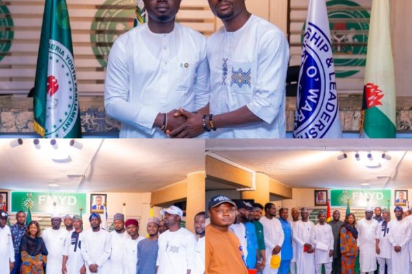 Kogi State NYCN Chairman meets Minister of Youth Development in Abuja with 35 counterparts Kogi State NYCN Chairman meets Minister of Youth Development in Abuja with 35 counterparts