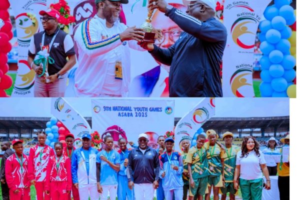 Oborevwori Urges NSC To Curb Age Cheating As 9th NYG Ends In Asaba Oborevwori Urges NSC To Curb Age Cheating As 9th NYG Ends In Asaba