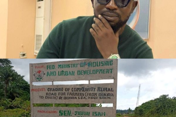 Idris HK Explains Intervention in Okete Road Project, Calls for Unity in Kogi East Idris HK Explains Intervention in Okete Road Project, Calls for Unity in Kogi East