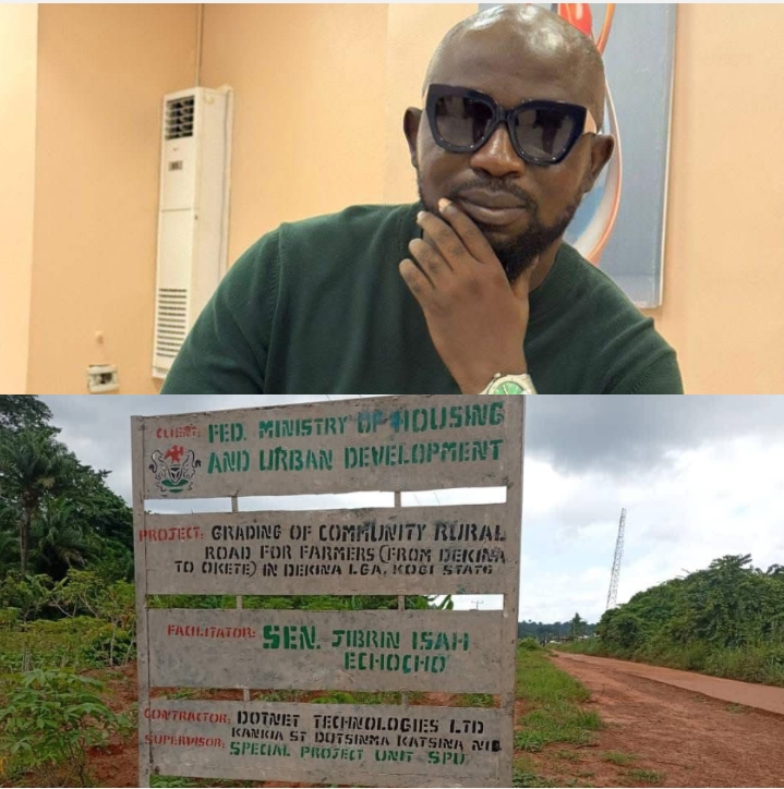 Idris HK Explains Intervention in Okete Road Project, Calls for Unity in Kogi East