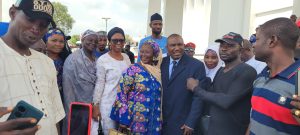 Chairman of Kogi State Civil Service Commission. Hon. Barr. Muhammed Musa Tanko, his wife Hajia Halimat Tanko and others