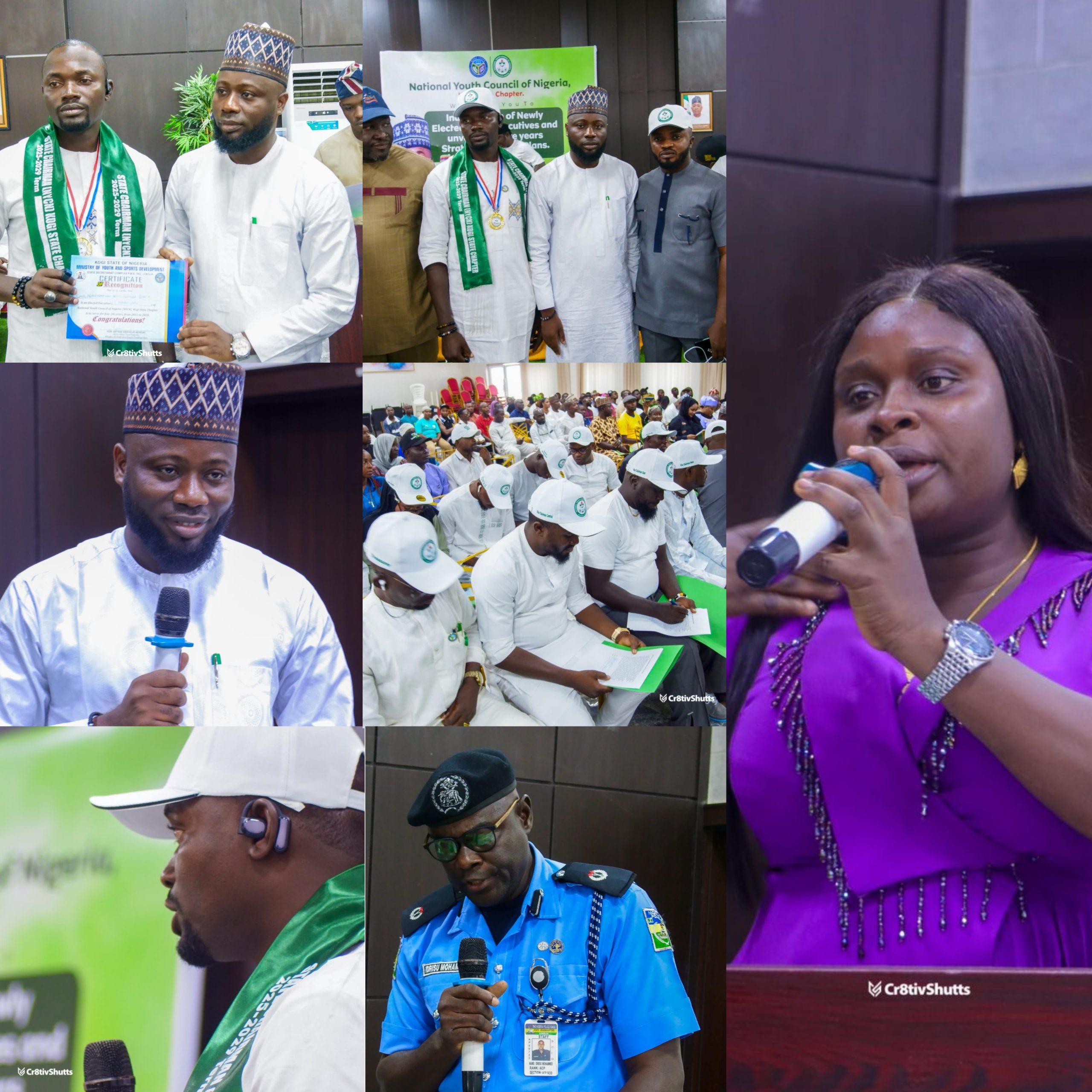 Abdulmumini Enesi pledges visionary leadership as new Kogi NYCN Chairman