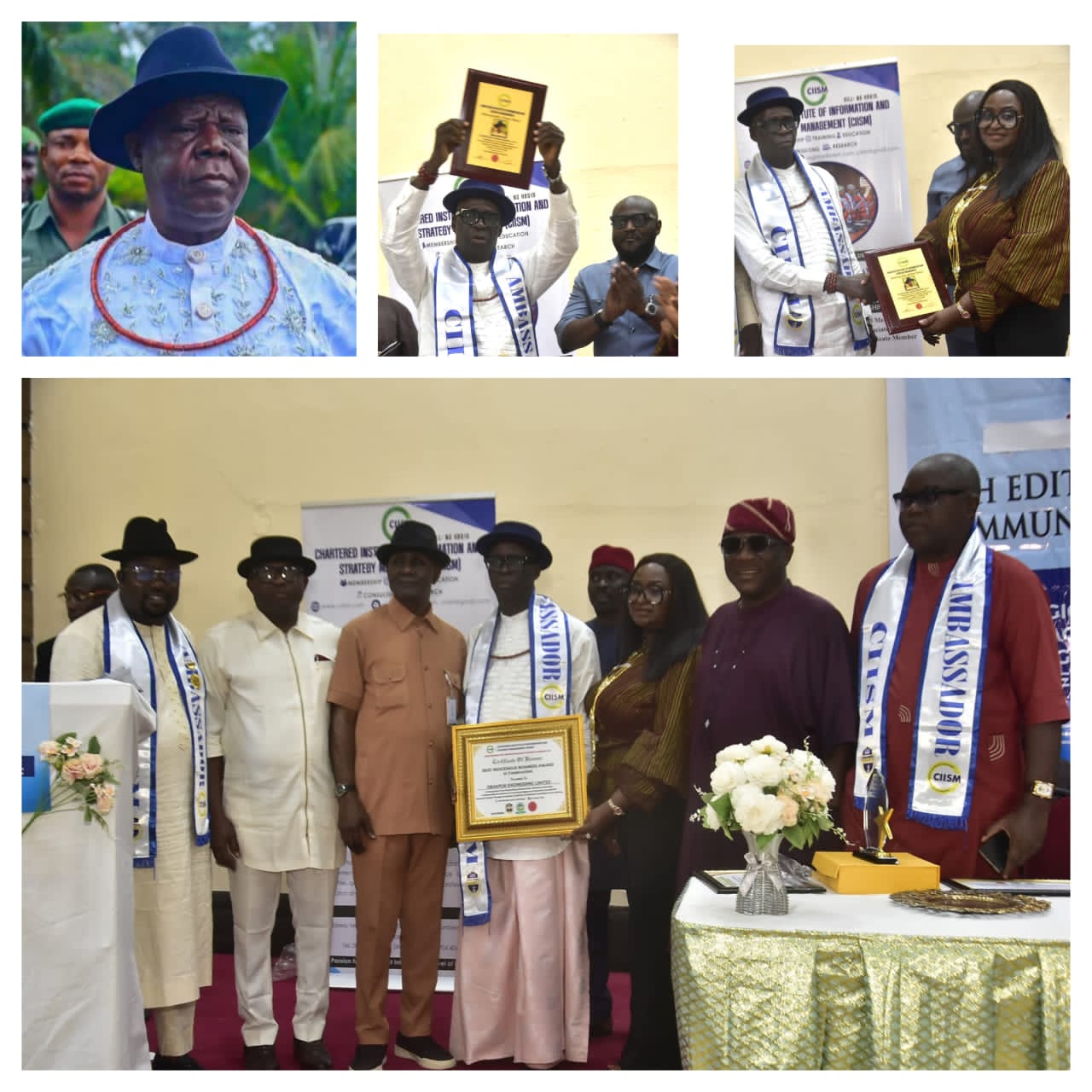 Obakpor Engineering bags Best Indigenous Construction Company Award, commends Oborevwori's local content initiative