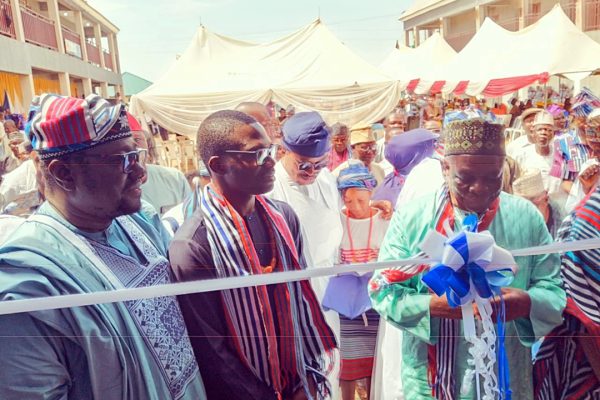 Launch of Eloyi Foundation Heritage Resource Centre Marks New Era for Afo Community – Mohammed Otto Prof. Kana, air commodore Yahaya Owuna and Dr. David Egya while unveiling of the Eloyi Foundation Heritage Resource centre in Nasarawa LGA