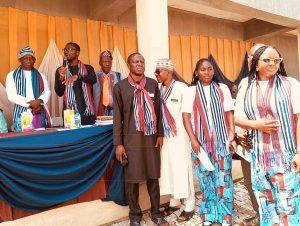 Dr. David Egya, the Founder of Eloyi Foundation Heritage Resource centre with his team