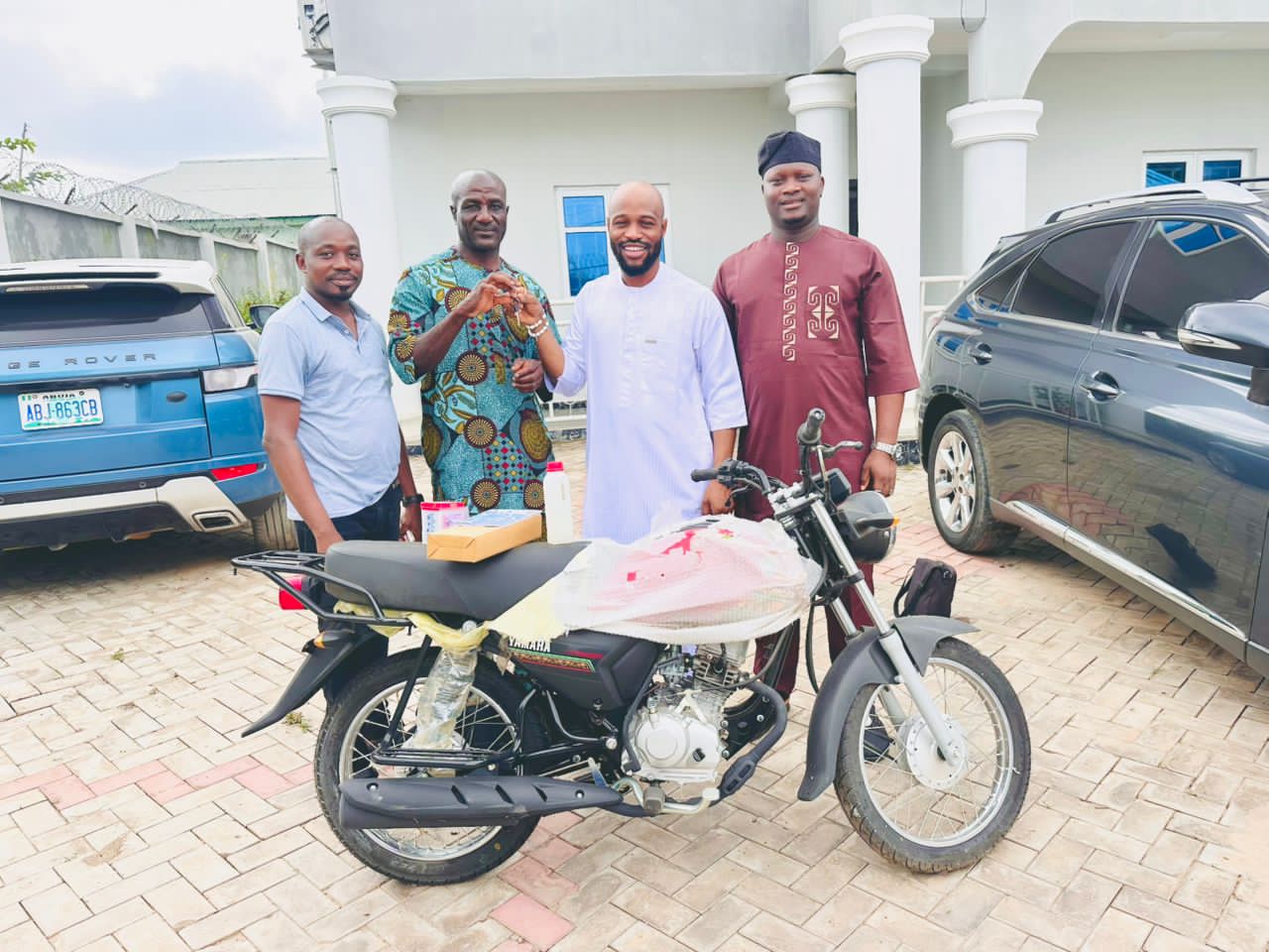 Again, Kogi Special Adviser on Youth/Student Matters, Oladele Nihi Gifts Okun Youth New Motorcycle