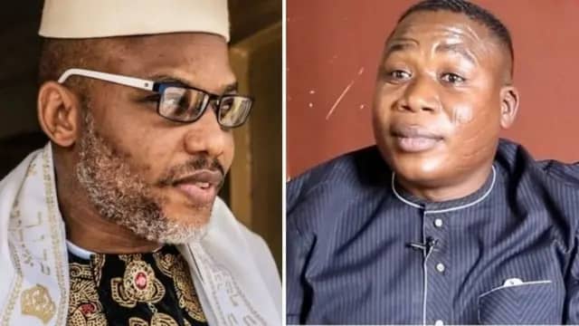 Mazi Nnamdi Kanu and Sunday Igboho