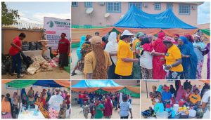 Veronika Bakoz Charity Foundation Put Smiles on Faces of 100 Widows & Children in Lokoja