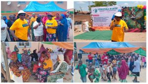 Veronika Bakoz Charity Foundation Put Smiles on Faces of 100 Widows & Children in Lokoja