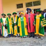 From Mental Health to National Wealth: Professor Emmanuel Alhassan Advocates Psychology for National Development The Vice Chancellor Nasarawa State University Keffi, Prof Sa'adatu Hassan Liman as well as the Inaugural lecturer and other Academic Staff in a photograph.