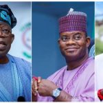 Like Tinubu in Lagos, Yahaya Bello Remain Relevant in Kogi Politics – Chief Asaje President Bola Ahmed Tinubu (L), Yahaya Adoza Bello (M), Chief Richard Asaje (R)