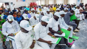 A cross section of newly inaugurated NYCN officials Kogi State chapter 