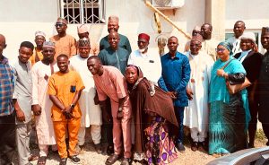 Members of the Arewa renewed hope agenda in a group photograph shortly after their inauguration.