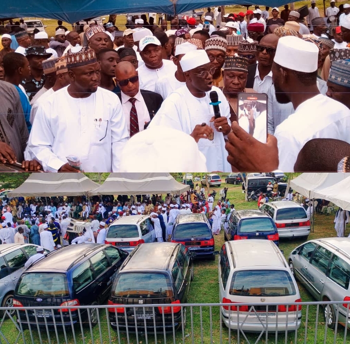 Wadada gives 13 cars to Nasarawa Councillors ahead of 2027 Elections