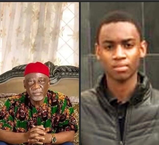 Senate Minority Leader, Senator Patrick Abba Moro and late son