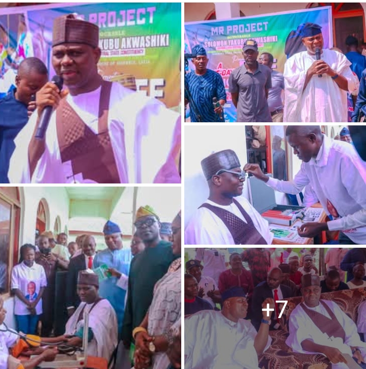 Nasarawa SDP Lawmaker Akwashiki launches free medical outreach for over 3000 patients in Lafia