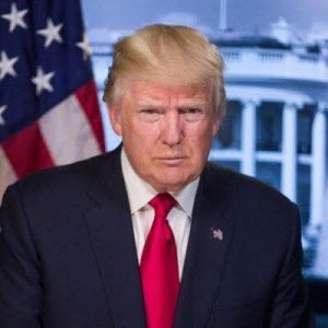 US President Donald Trump 