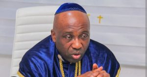 Primate Elijah Ayodele, leader and spiritual head of the INRI Evangelical Spiritual Church