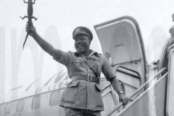 Maj. Gen. Johnson Thomas Umunnakwe Aguiyi-Ironsi was a Nigerian military officer who became the first military head of state in Nigeria