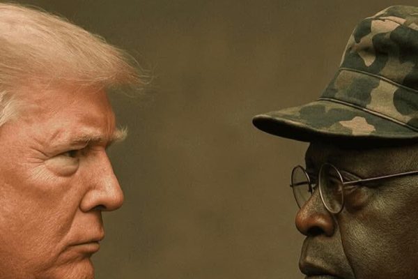 President Donald Trump of United States of America and President Bola Ahmed Tinubu of Nigeria