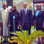 Kenya high commissioner with Prof. Sa'adatu Liman.