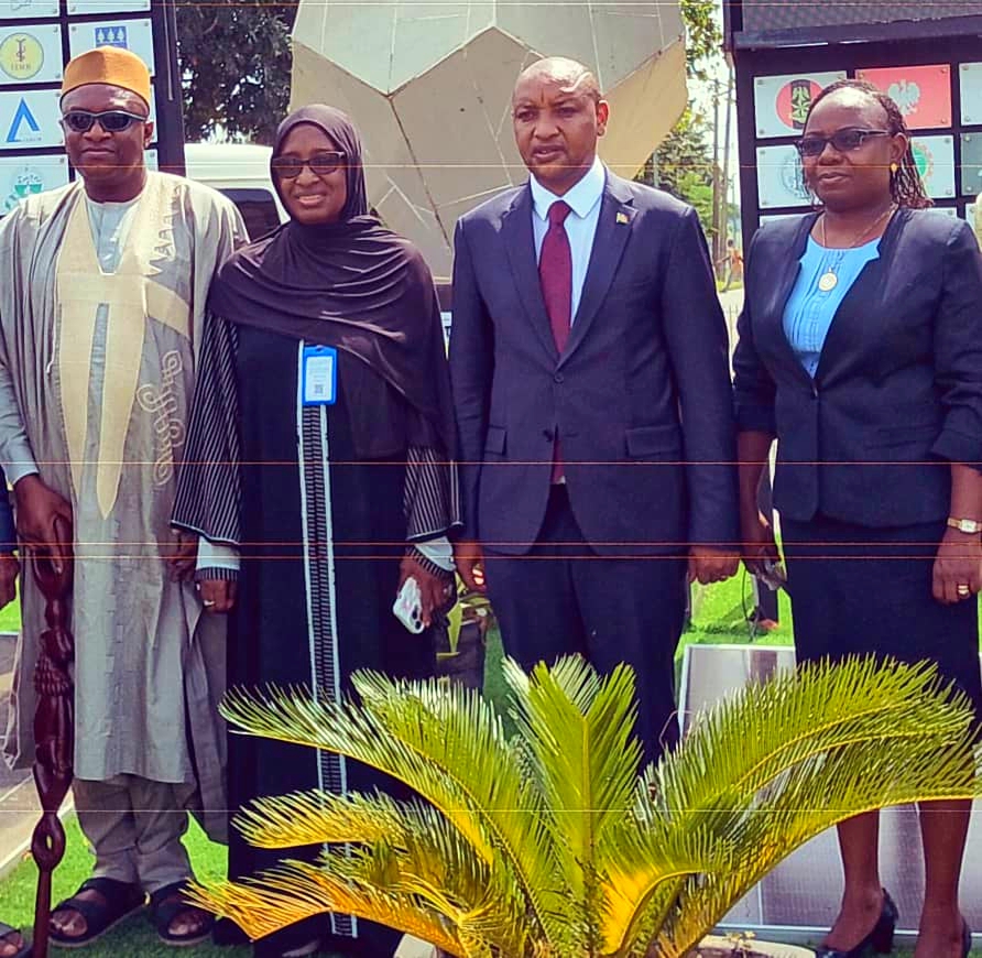 Kenya high commissioner with Prof. Sa'adatu Liman.