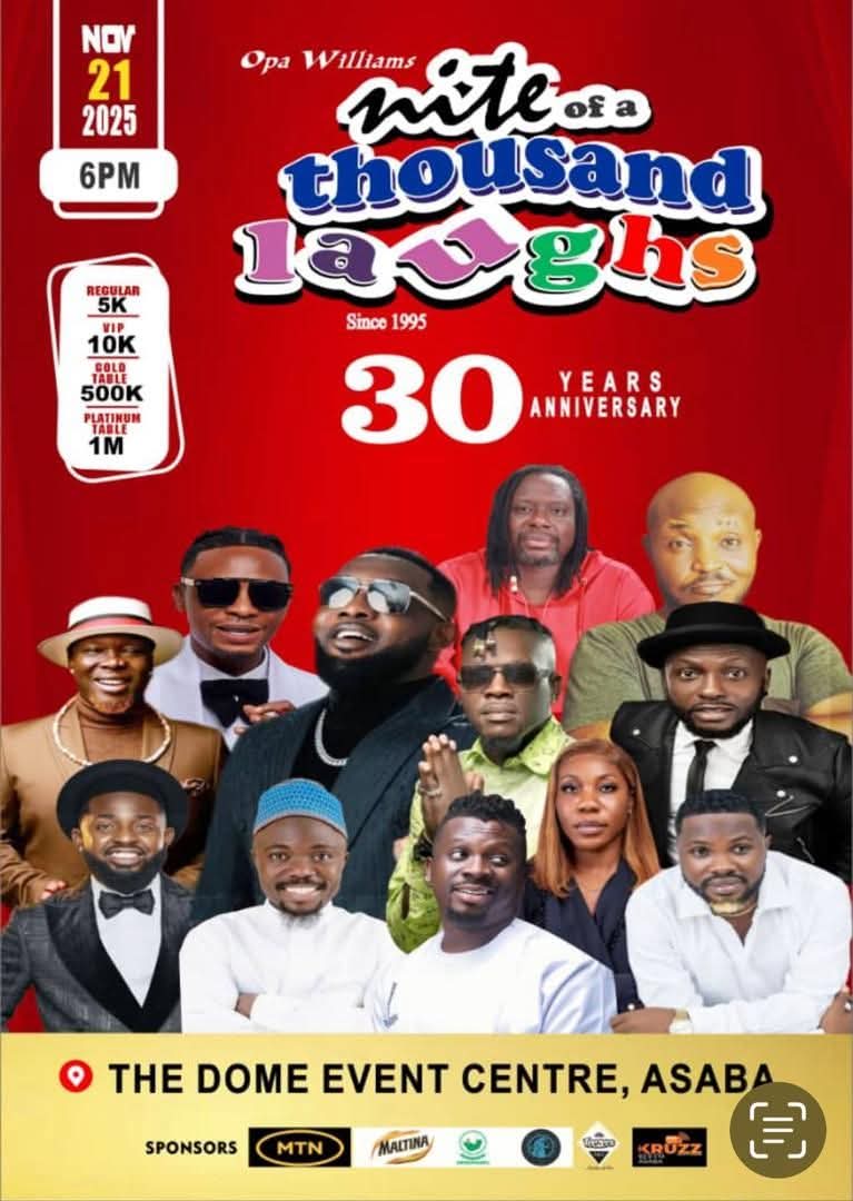 Nite of a Thousand Laughs Returns to Its Roots as Asaba Hosts 30th Anniversary Edition