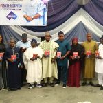 Dr. Anjugu and others during the Unveiling/ book launch.