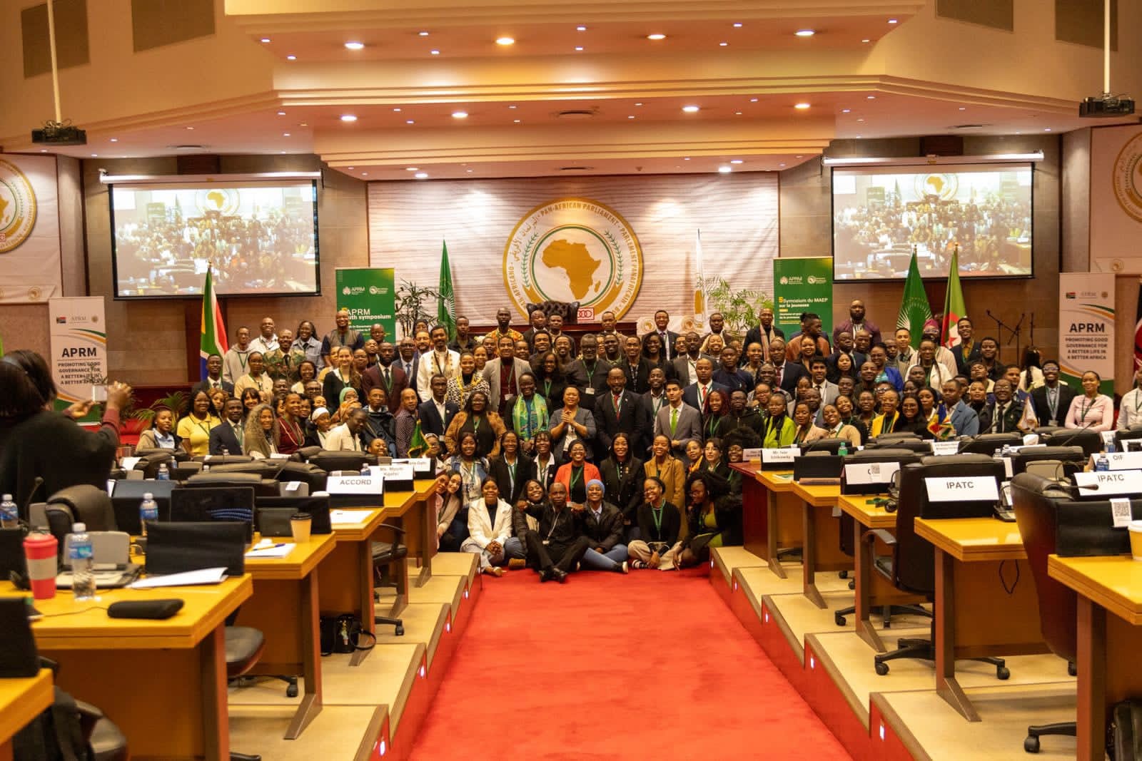 Egyptian Represents Continent's Youth, Presents Conference Outcomes to Johannesburg Mayor