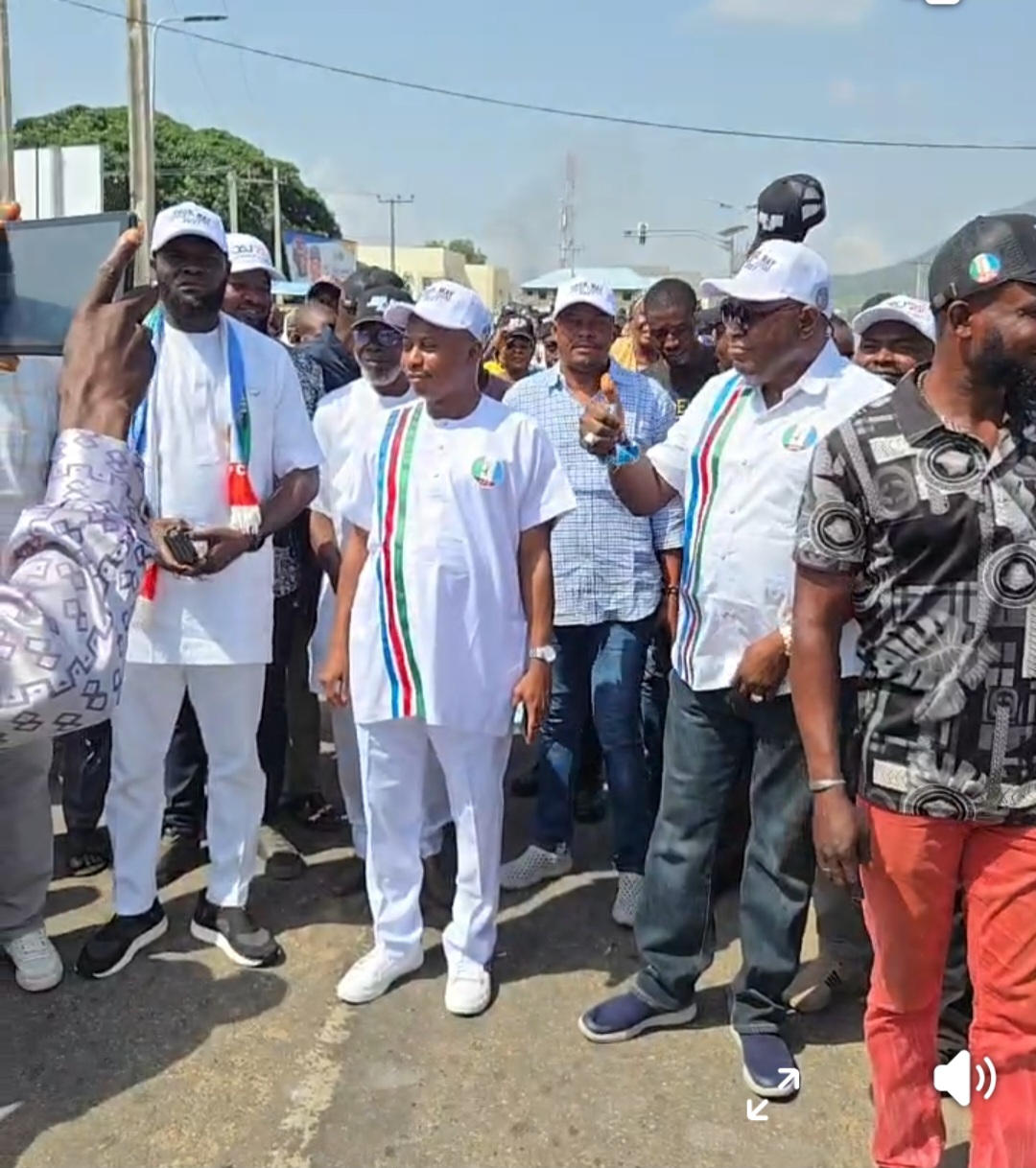 Kogi State Commissioner for Works, Hon. Engr. Muhammed Ahovi Yusuf and his people