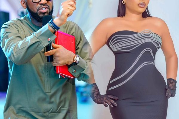 Pastor Chris Okafor and Nollywood Actress Doris Ogala