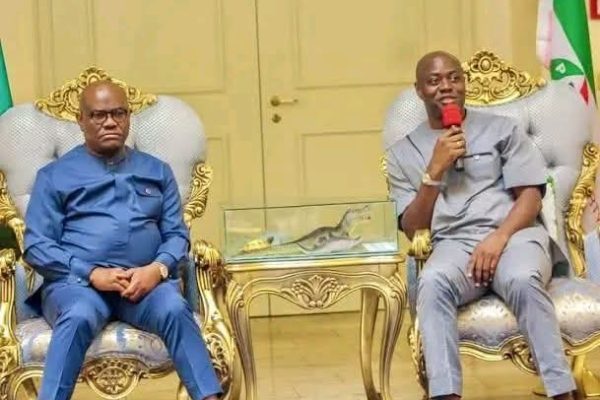 Federal Capital Territory (FCT) Minister, Barr. Nyesom Wike and Oyo State Governor Seyi Makinde