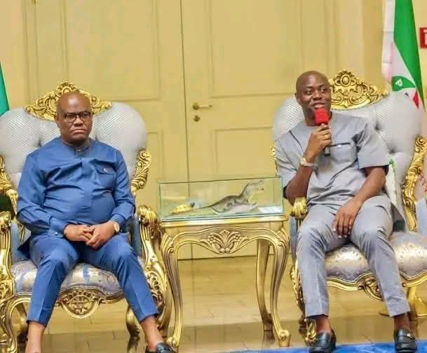 Federal Capital Territory (FCT) Minister, Barr. Nyesom Wike and Oyo State Governor Seyi Makinde