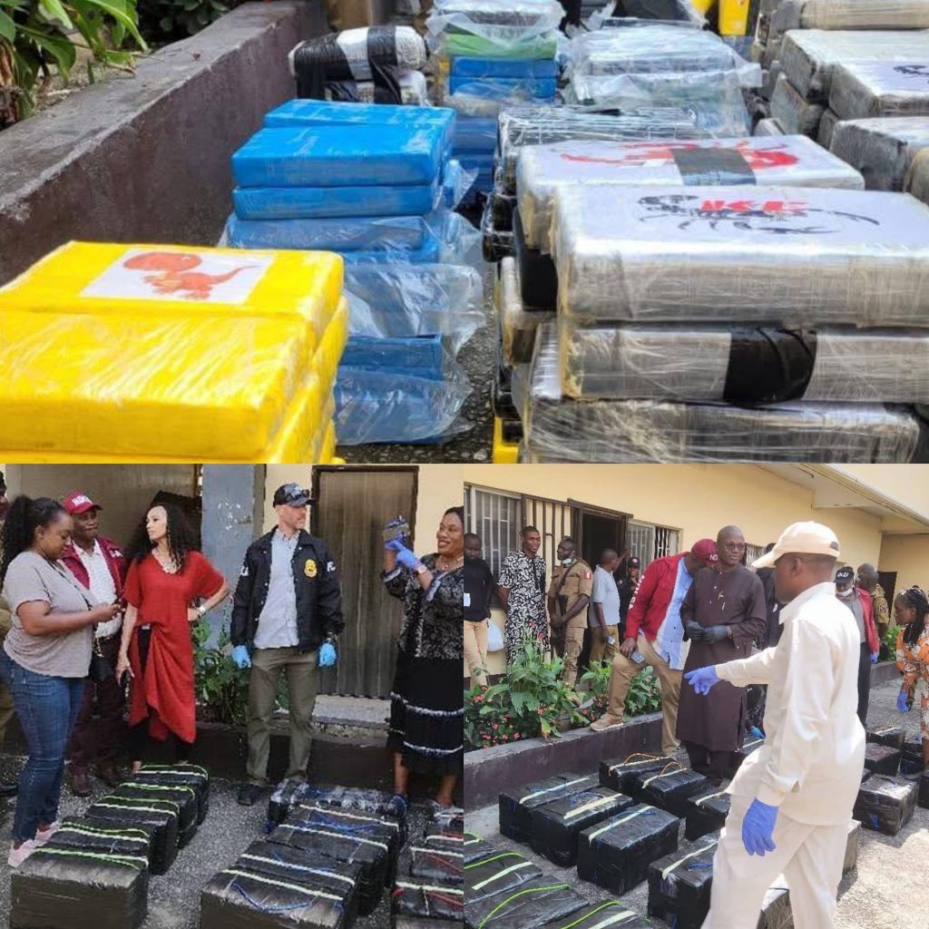 Large cocaine shipment seized at Nigerian port