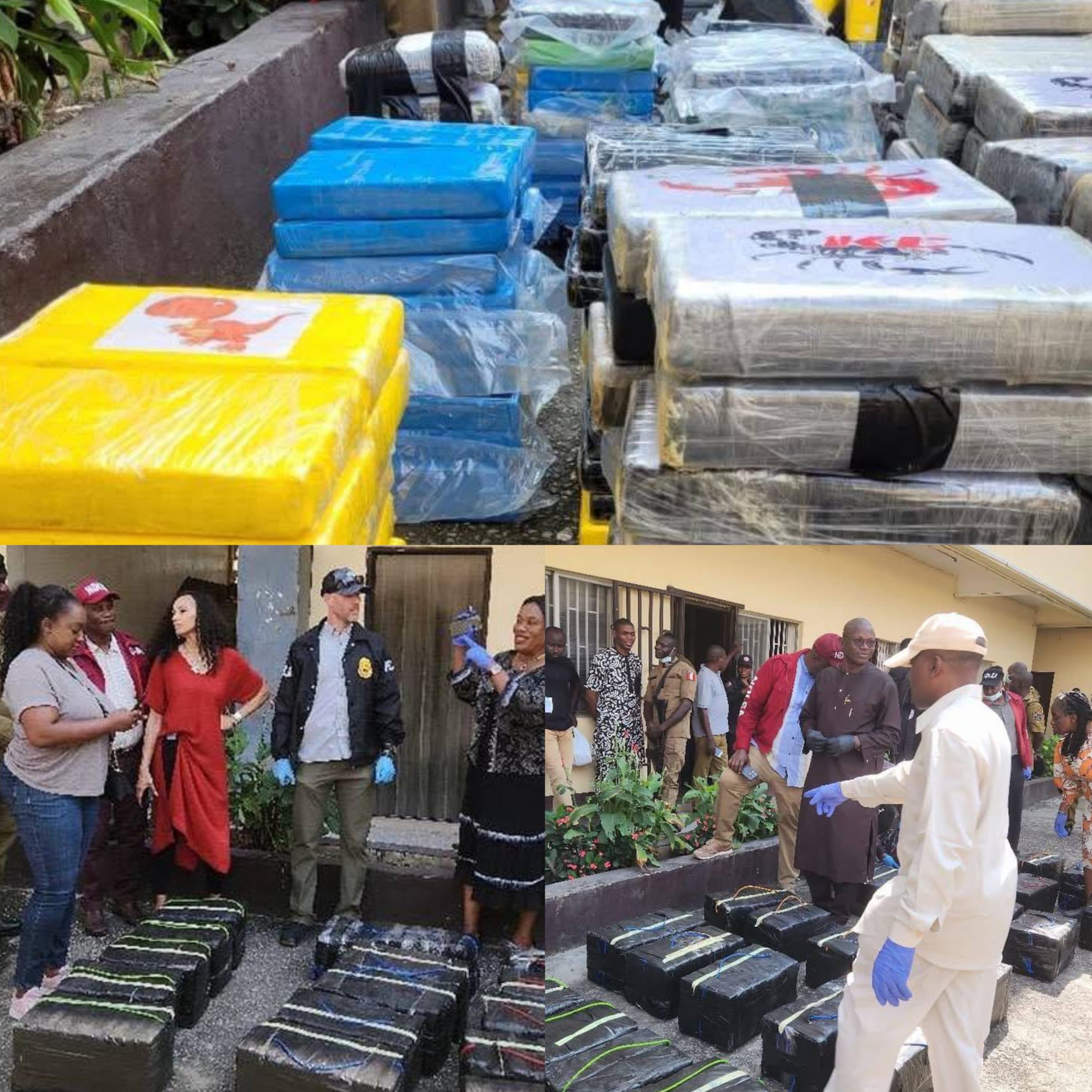 Large cocaine shipment seized at Nigerian port