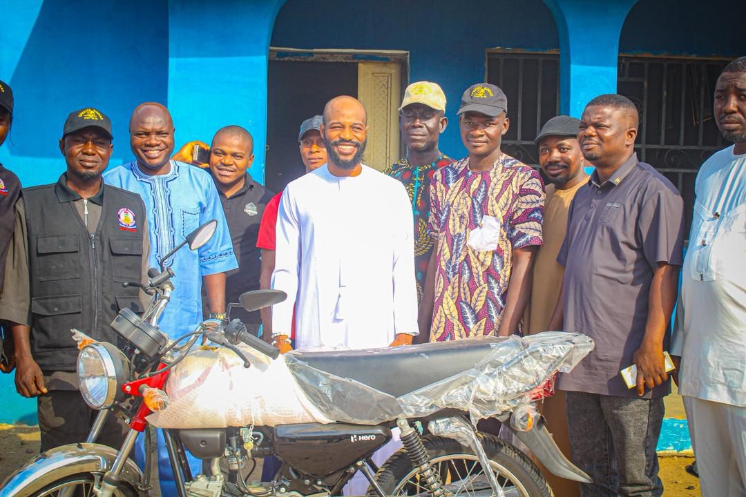 Nihi Donates Motorcycle to Forest Guards to Boost Security in Kogi