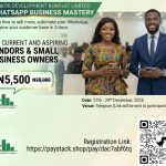 Breaking News: Grow your customer base in Nigeria with WhatsApp